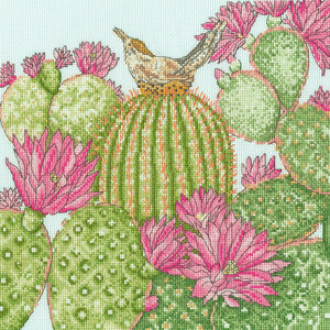 Bothy Threads Borduurpakket Fay Martin - Cactus Garden - Bothy Threads