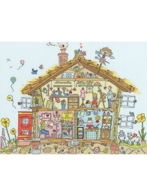 Bothy Threads Borduurpakket Amanda Loverseed -  Craft Home - Bothy Threads