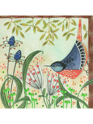 Bothy Threads Vrij borduren pakket Linda Hoskin - Flights Of Fancy - Nuthatch - Bothy Threads