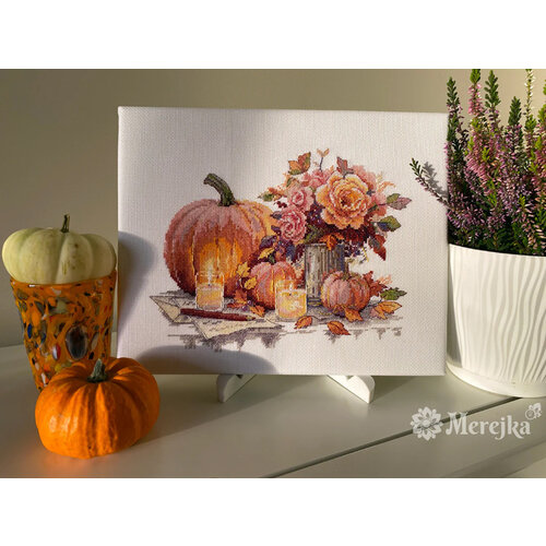 Merejka Borduurpakket Still Life with Pumpkins - Merejka