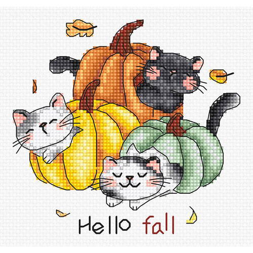 Leti Stitch Borduurpakket Hello Fall - Leti Stitch