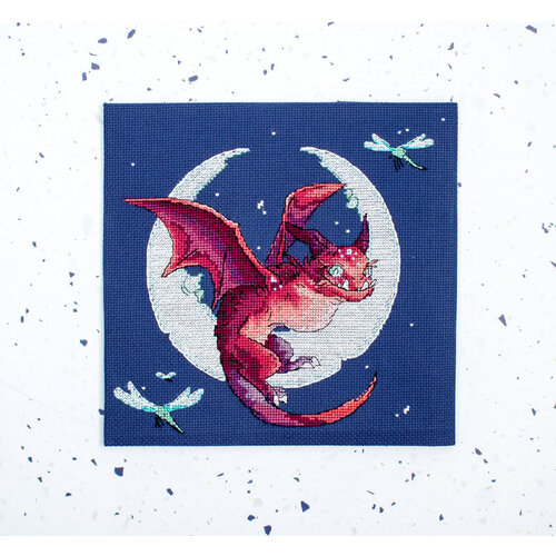 Leti Stitch Borduurpakket Dragon - Leti Stitch