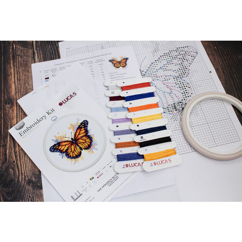 Luca-S Borduurpakket The Monarch Butterfly - Luca-S