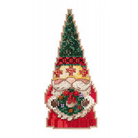 Jim Shore by Mill Hill: Gnome with wreath