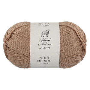 Novita Novita - Novita Soft Merino 4PLY - 618 Sandbank