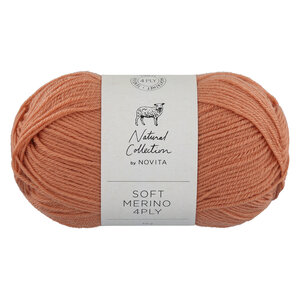 Novita Novita - Novita Soft Merino 4PLY  - 617 Peach