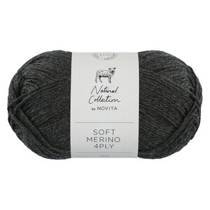 Novita Novita - Novita Soft Merino 4PLY - 044 Graphite