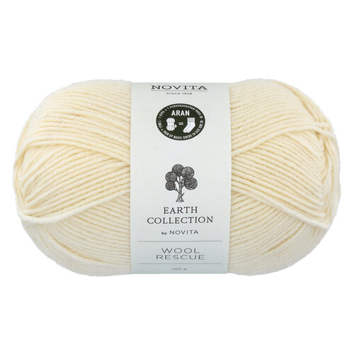 Novita Novita - Wool Rescue - 010 Off White