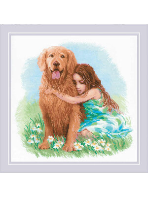 RIOLISf Borduurpakket True Friend - RIOLIS RIOLISf Borduurpakket True Friend - RIOLIS