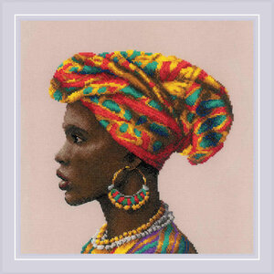 RIOLIS Borduurpakket Amazing Women - Africa - RIOLIS
