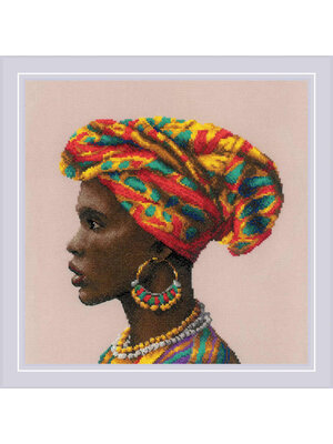 RIOLISf Borduurpakket Amazing Women - Africa - RIOLIS RIOLISf Borduurpakket Amazing Women - Africa - RIOLIS