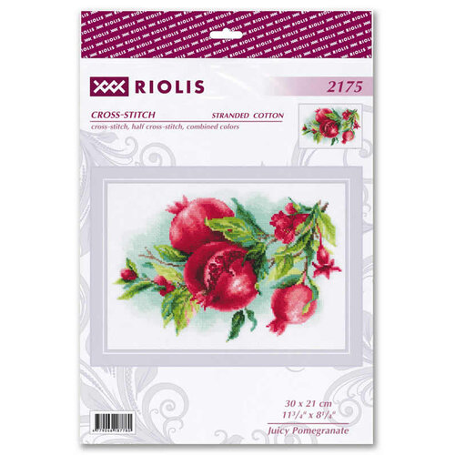 RIOLIS Borduurpakket Juicy Pomegranate - RIOLIS