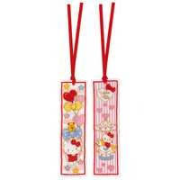 Bladwijzer kit Hello Kitty Doodle Heart set van 2