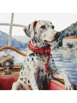 Luca-S Borduurpakket The Dalmatian on Lake Como - Luca-S
