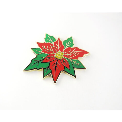 Leti Stitch Needle Minder Poinsettia - Leti Stitch