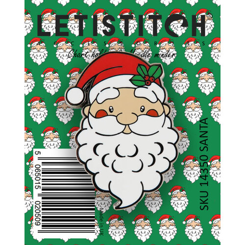 Leti Stitch Needle Minder Santa - Leti Stitch