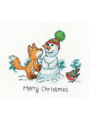 Heritage Crafts Borduurpakket Merry Christmas - Heritage Crafts