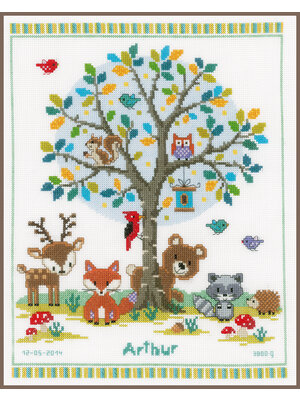 Vervaco Telpakket kit In het bos