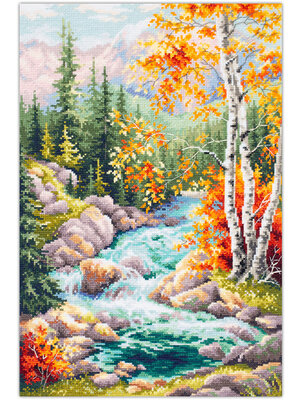 Magic Needle CI Borduurpakket Mountain Creek - Magic Needle