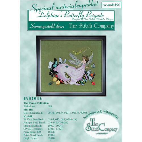The Stitch Company Materiaalpakket Delphine's Butterfly Brigade - The Stitch Company