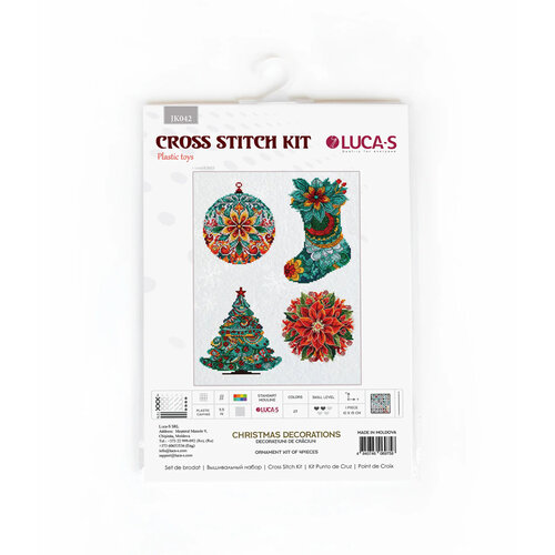 Luca-S Borduurpakket Winter Decorations - Luca-S