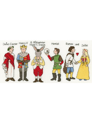 Bothy Threads Borduurpakket Alison Gardiner - All The World's A Stage - Bothy Threads