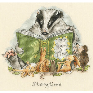 Bothy Threads Borduurpakket Anita Jeram - Storytime - Bothy Threads