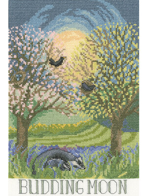 Bothy Threads Borduurpakket Lizzie Spikes - Budding Moon - Bothy Threads