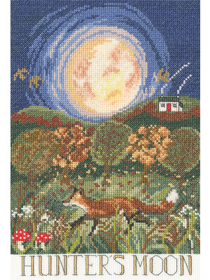 Bothy Threads Borduurpakket Lizzie Spikes - Hunter's Moon - Bothy Threads