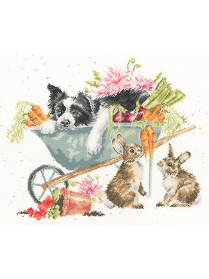 Bothy Threads Borduurpakket Hannah Dale - Sleeping On The Job - Bothy Threads Bothy Threads Borduurpakket Hannah Dale - Sleeping On The Job - Bothy Threads