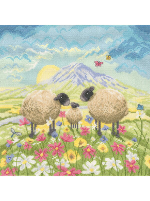 Bothy Threads Borduurpakket Lucy Pittaway - Butterflies And Babies - Bothy Threads Bothy Threads Borduurpakket Lucy Pittaway - Butterflies And Babies - Bothy Threads