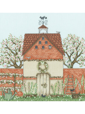 Bothy Threads Borduurpakket Sally Swannell - Dovecote - Bothy Threads Bothy Threads Borduurpakket Sally Swannell - Dovecote - Bothy Threads