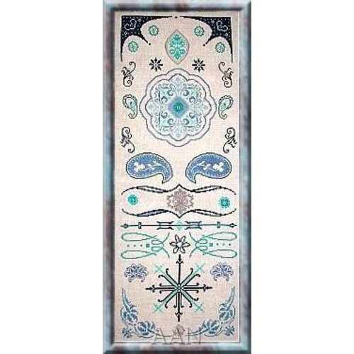 Alessandra Adelaide Needleworks Borduurpatroon Oriental Blue - Allesandra Adelaide