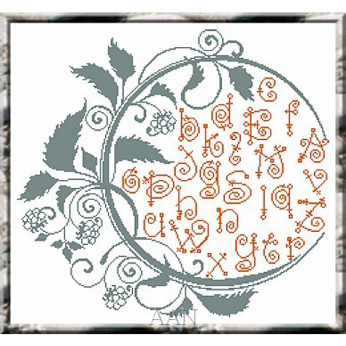 Alessandra Adelaide Needleworks Borduurpatroon Summer Alphabet - Alessandra Adelaide