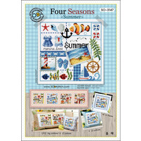 Borduurpatroon Four Seasons - Summer - Soda Stitch