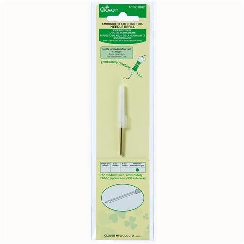 Clover Clover Refill Medium-Fine Threads voor de Embroidery Stitching Tool (punchen)