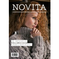 Novita - De mooiste kabelbreisels - pattern leaflet 3 patronen