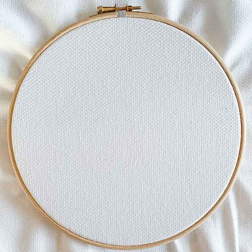 Studio Koekoek Monnikendoek - 18 count monnikendoek wit - extra fijne punchstof Studio Koekoek Monnikendoek - 18 count monnikendoek wit - extra fijne punchstof