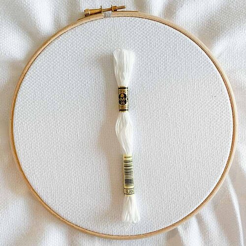 Studio Koekoek Monnikendoek - 18 count monnikendoek naturel - extra fijne punchstof