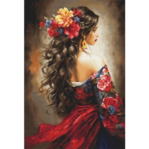 Luca-S Borduurpakket The Spanish Girl - Luca-S Luca-S Borduurpakket The Spanish Girl - Luca-S