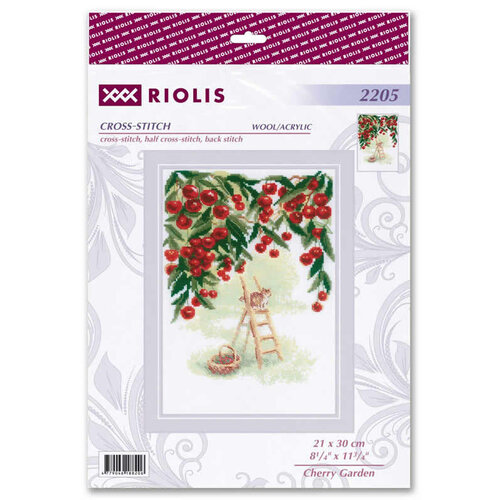 RIOLIS Borduurpakket Cherry Garden - RIOLIS