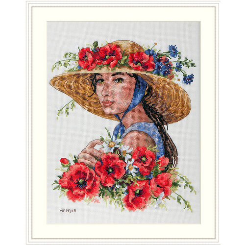 Merejka Borduurpakket Flower Hat - Merejka