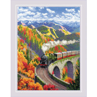 Borduurpakket Autumn Express - RIOLIS