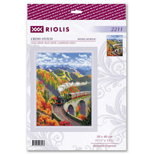 RIOLIS Borduurpakket Autumn Express - RIOLIS