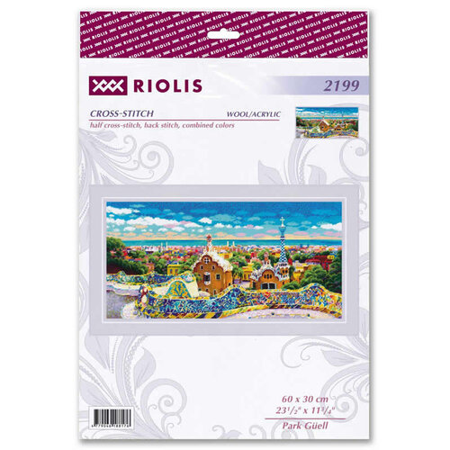 RIOLIS Borduurpakket Park  Güell - RIOLIS