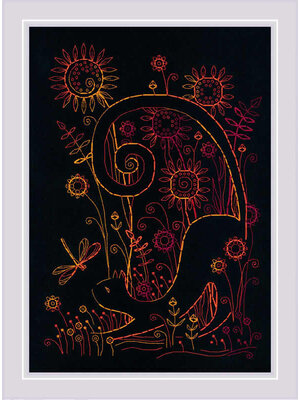 RIOLISf Borduurpakket Cats - Summertime - RIOLIS RIOLISf Borduurpakket Cats - Summertime - RIOLIS