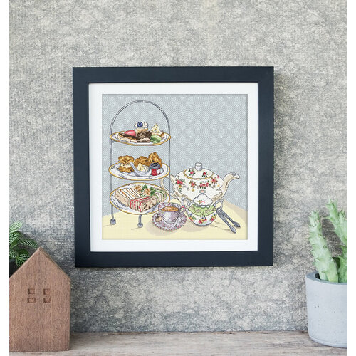 Leti Stitch Borduurpatroon Afternoon tea - Leti Stitch