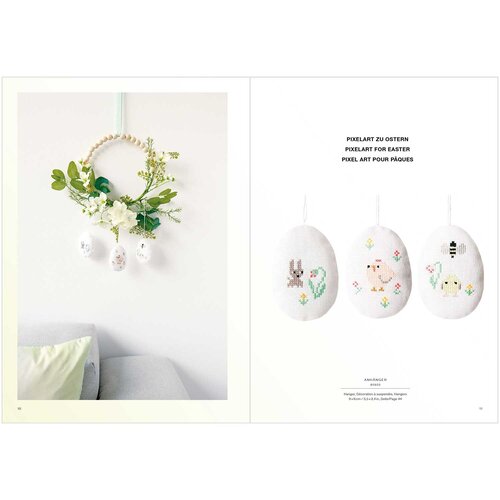 Rico Design Borduurboek  Futschikato Flowers + Pixels No. 183