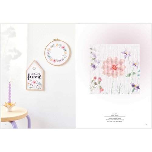 Rico Design Borduurboek  Futschikato Flowers + Pixels No. 183