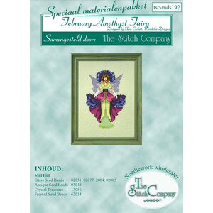The Stitch Company Mirabilia 192 - February Amethyst Fairy - spec. mat.